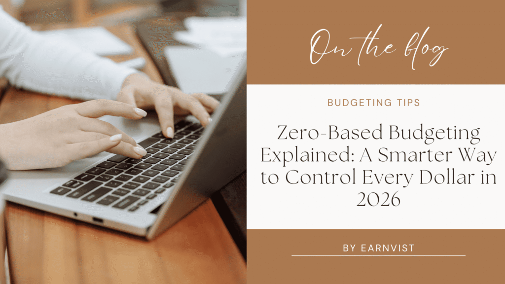 Zero-based budgeting example showing monthly income and expense allocation plan