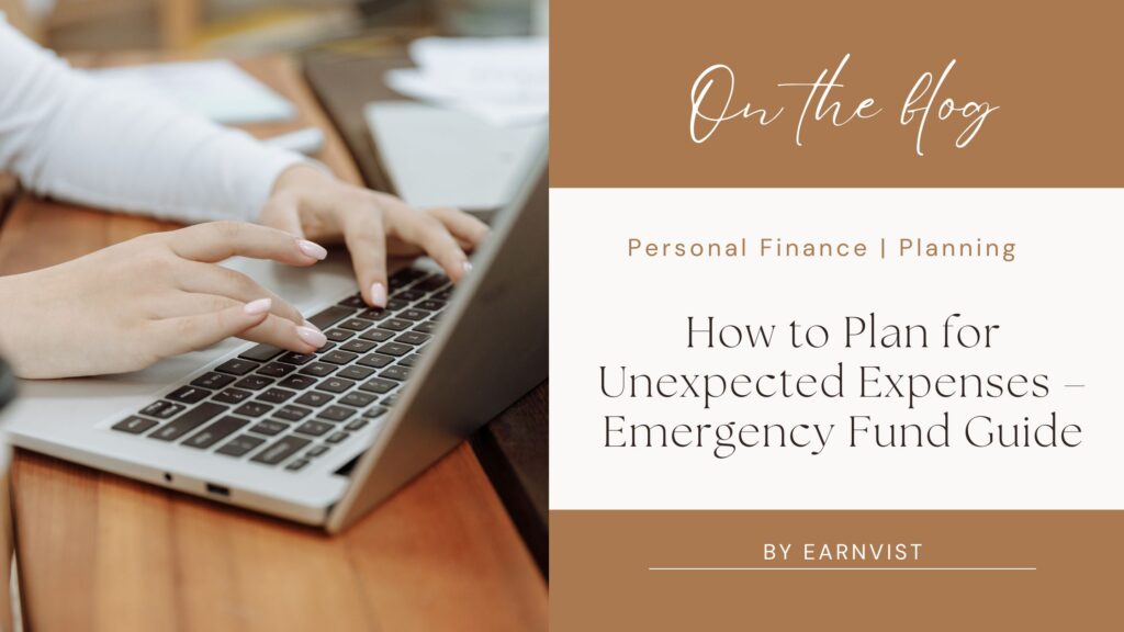 Emergency fund savings jar representing planning for unexpected expenses and financial security